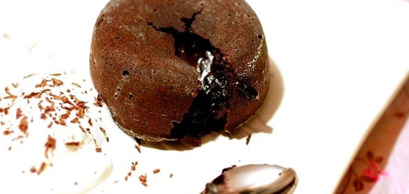 Брауни с мороженым