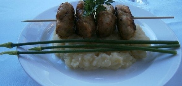 Мини-котлетки с яблоком