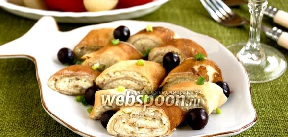 Блины с сельдью