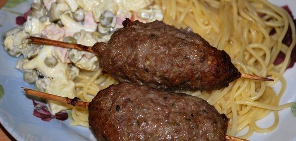 Люля-кебаб в аэрогриле