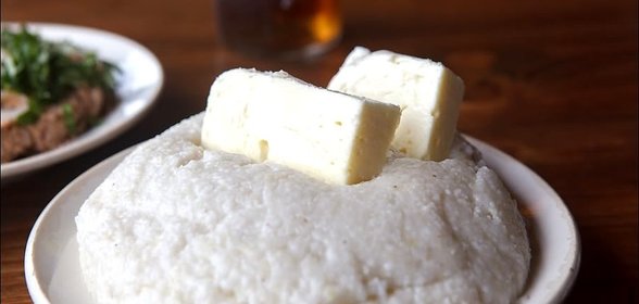 Мамалыга по-абхазски