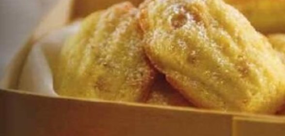 Печенье «Мадлен» с имбирем