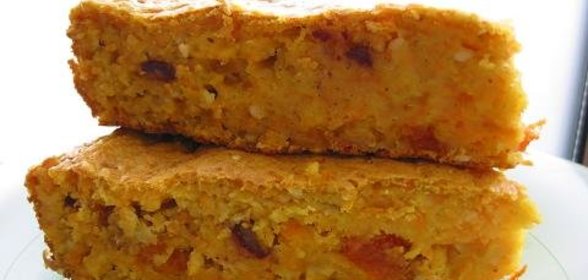 Тыквенно-овсяный пирог