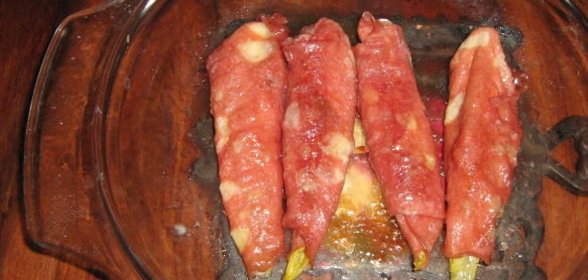 Патиссоны, квашенные с кореньями