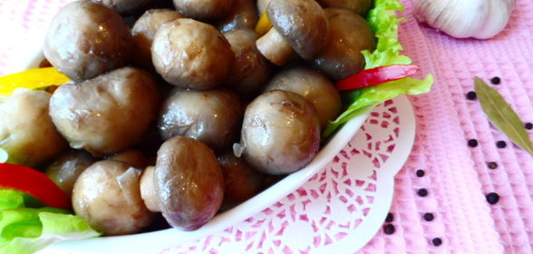Маринованные шампиньоны