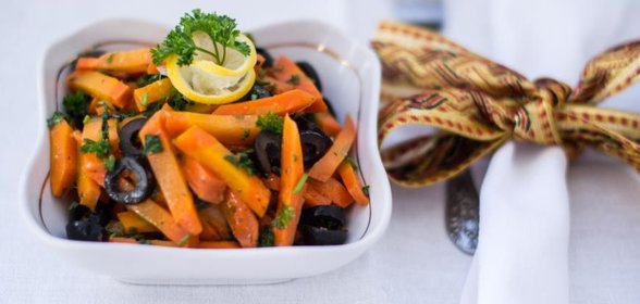 Салат с морковью по восточному