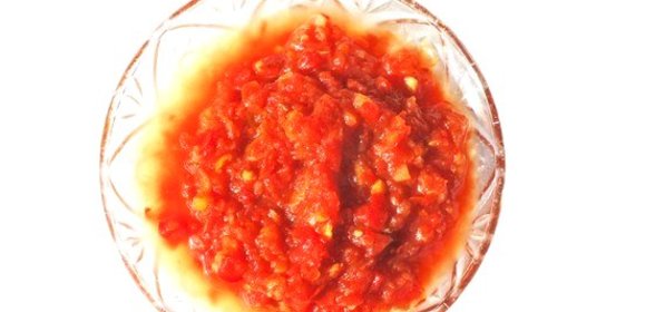 Аджика с зеленым перцем