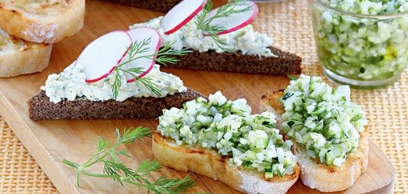 Летние бутерброды