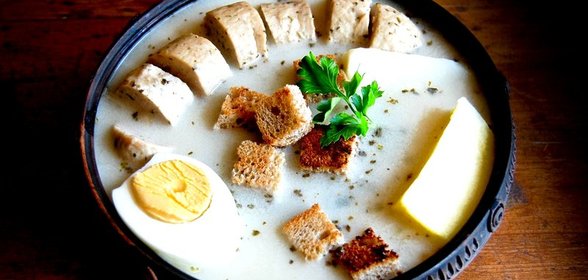 Польский белый борщ