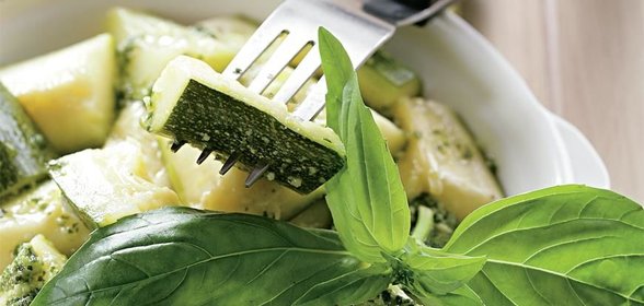 Цукини с чесночным маслом