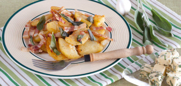 Картошка с шалфеем и ароматным маслом