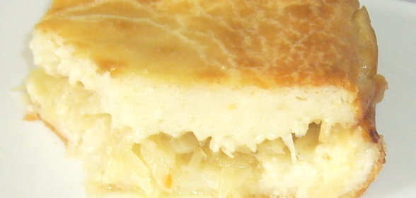 Пирог заливной... капустный