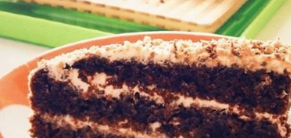 Торт из интересного бисквита