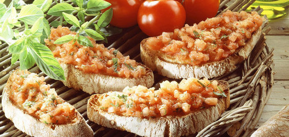 Кростини с рикоттой