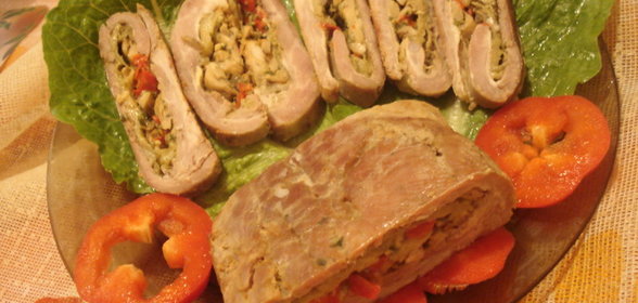 мясной рулет Ароматный из серииУдиви гостей