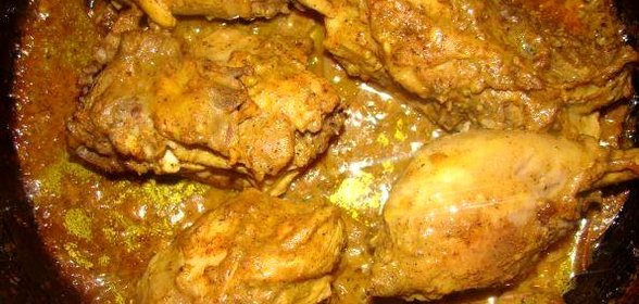 Курица в горчичном маринаде