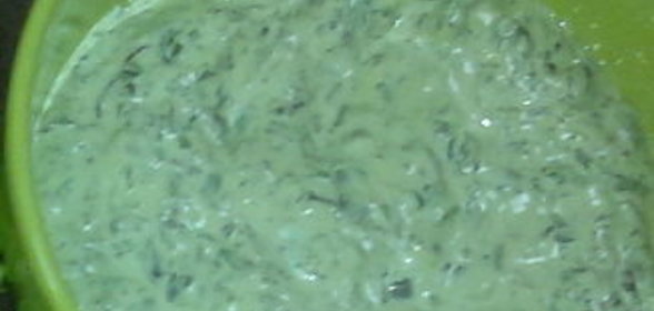 Яйца под соусом «хрен с уксусом»