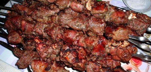 Вкусный шашлык из свинины