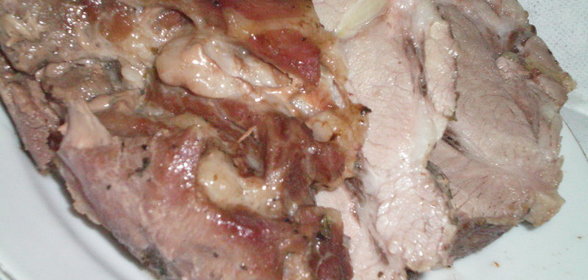 Мясо запеченное в фольге