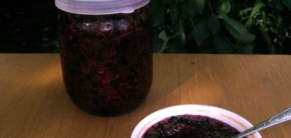Смородина, перетертая с сахаром (заготовки на зиму)