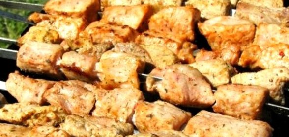 Шашлык из свинины в уксусе