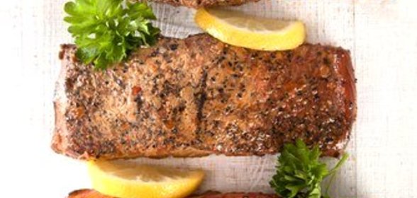 Маринованный лосось в мисо и саке (Misoyaki salmon)