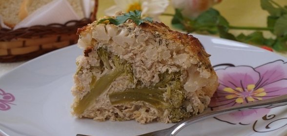 Фаршированная цветная капуста
