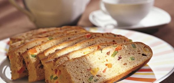 Хлебцы с цукатами