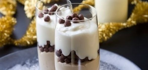 Десерт кофейно-сливочный