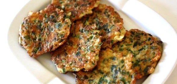 Оладьи из лука