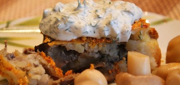 Картофельные котлеты в духовке