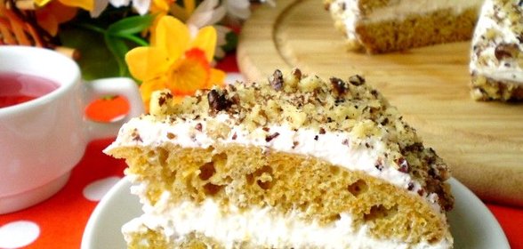 Морковный торт