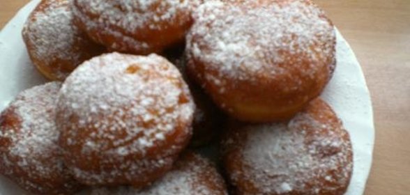 Пончики с джемом (Krapfen)