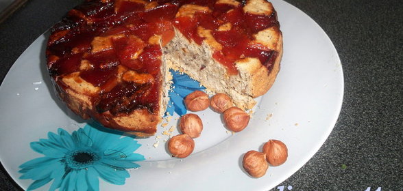 Пряный айвово-ореховый пирог