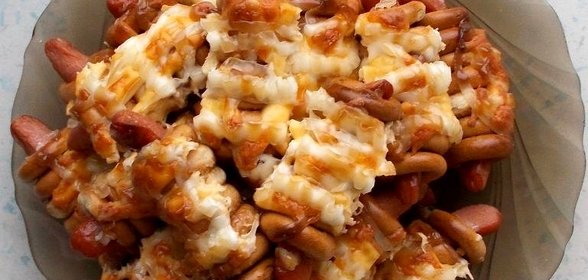 Сосиски в бубликах