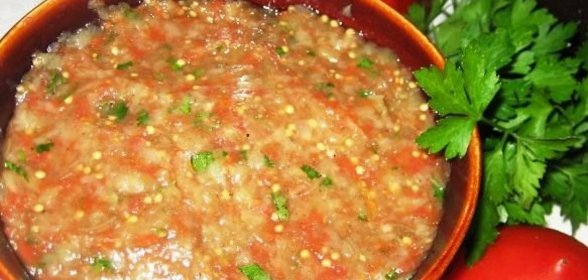 Пинджур (баклажанная икра)