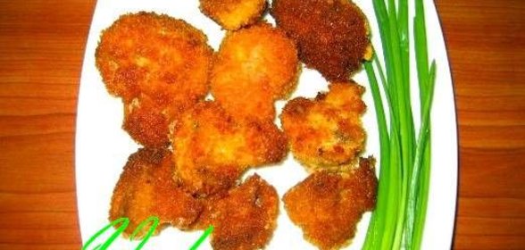 Грибы в сухарях