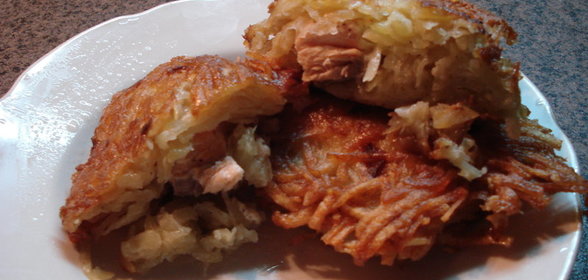 красная рыбка в кожушке