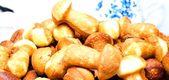 Тесто для грибочков в форме