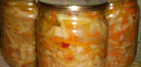 Капуста по-корейски на зиму