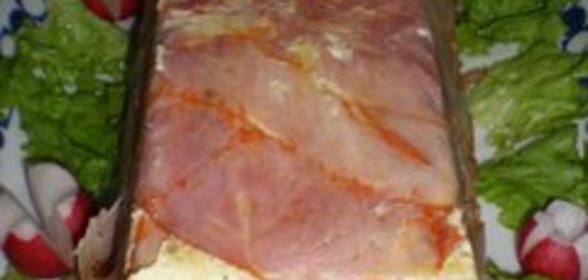 Запеканка из макарон и мясом