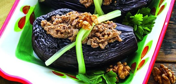 Сациви из баклажанов