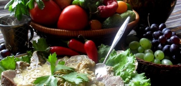 Смаженина с сельдью