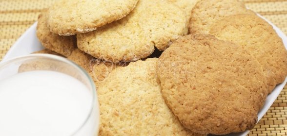 Кокосовое печенье