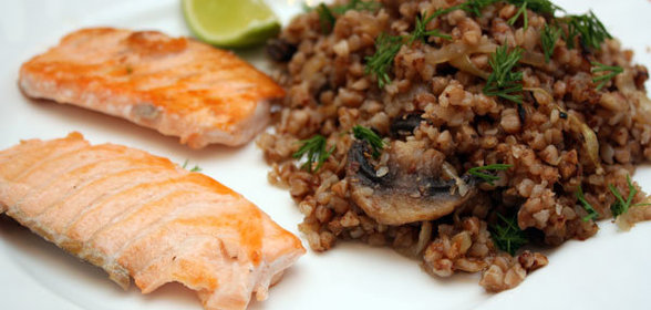 Гречневая каша с грибами