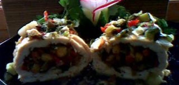 Каша картофельно-крупяная с салом (Шпик)