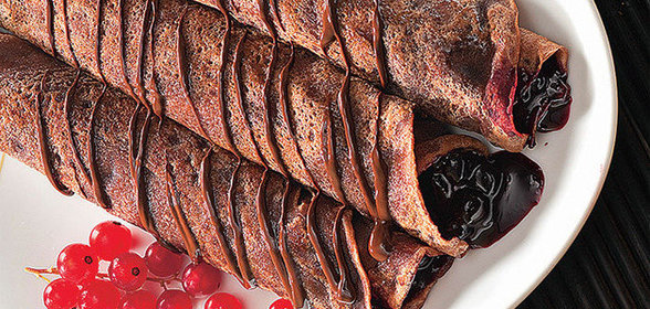 Шоколадные блинчики