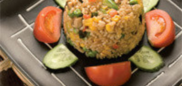 Ком ранг чай – рис с овощами