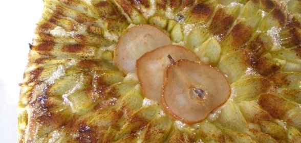 Пирог с ревенем (рабарбером)