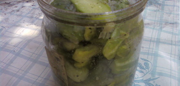 огурцы в горчичном соусе